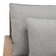 preview thumbnail 19 of 41, SAFAVIEH Couture Martinique Solid Wood Outdoor Arm Chair - 31"W x 35"D x 32"H