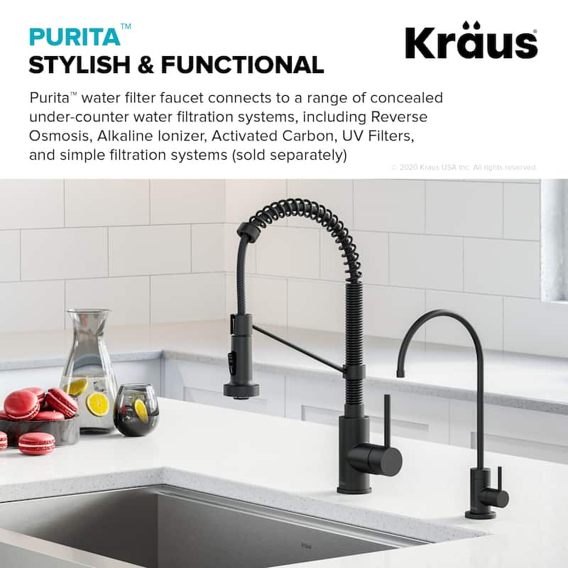 Kraus Purita Drinking Water Dispenser Beverage Kitchen Faucet