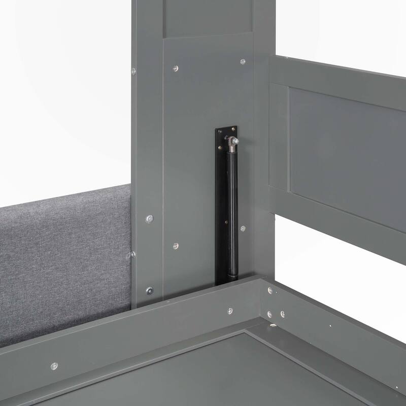 Queen Size Murphy Bed Wall Bed with Cushion