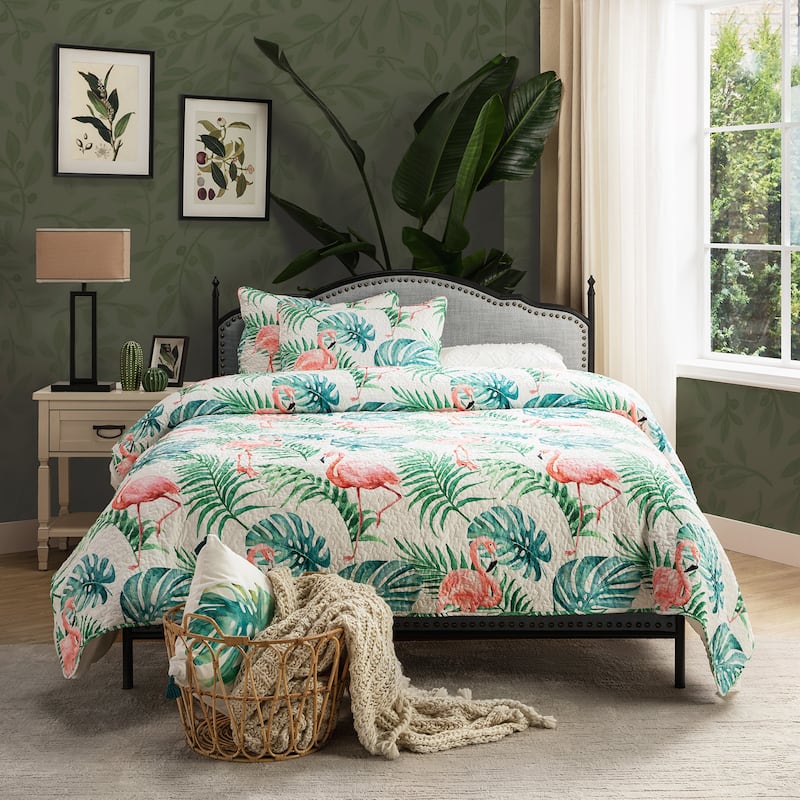 Dimas Modern King Size Upholstered Platform Bed with Metal Legs - Grey