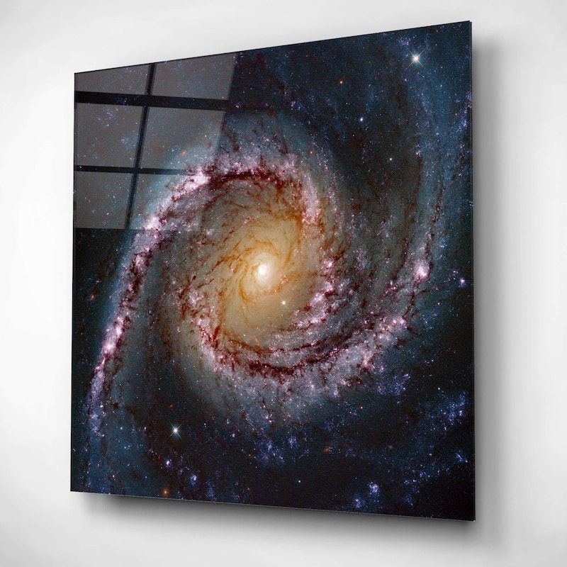 Epic Art 'Grand Swirls' Hubble Space Telescope Acrylic Glass Wall Art