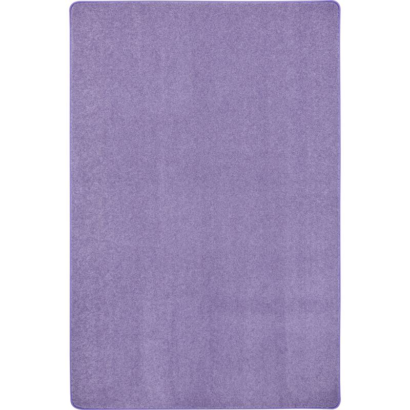 Just Kidding Oval Educational Polyester Area Rug