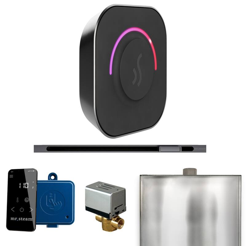 Mr Steam BTL Butler Touch Linear Package Steam Shower Control Package - Satin Steel
