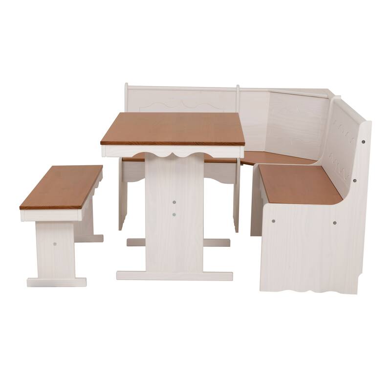 Clara Cottage White and Carmel Nook