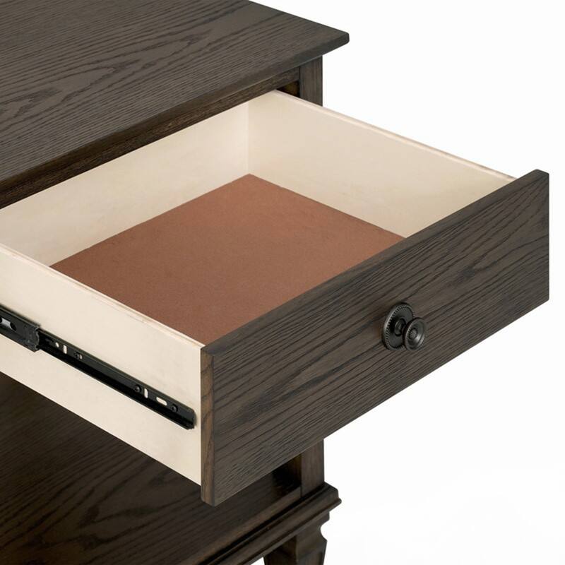Victoria Nightstand Antique Brown