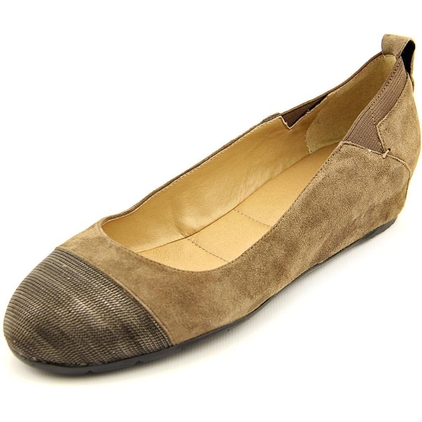 Vaneli Ardelia Women Open Toe Suede Wedge Heel