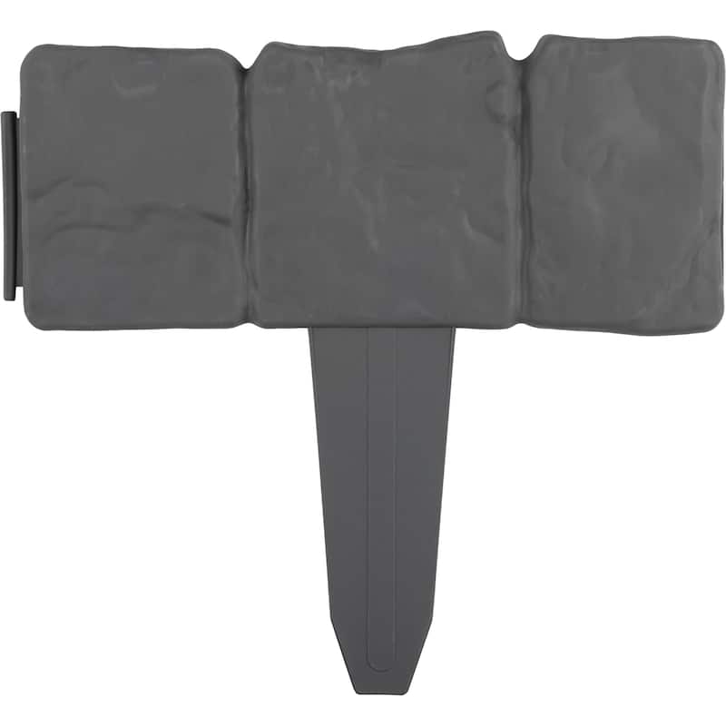 Garden Edging - 10-Piece Outdoor Decorative Flower Bed Border Set for Landscaping by Pure Garden