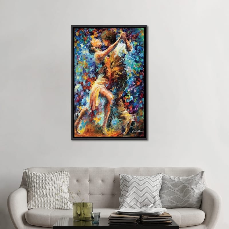 iCanvas "Internal Struggle Of Lust" by Leonid Afremov Framed