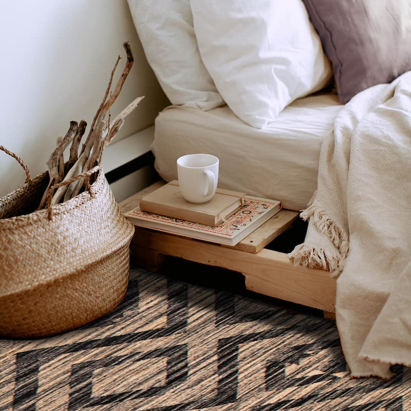 Ankara FW Khaki Kilim 5'3" x 7'10" - 5'3 x 7'10