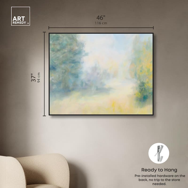 Faded Horizon I Canvas by Art Remedy