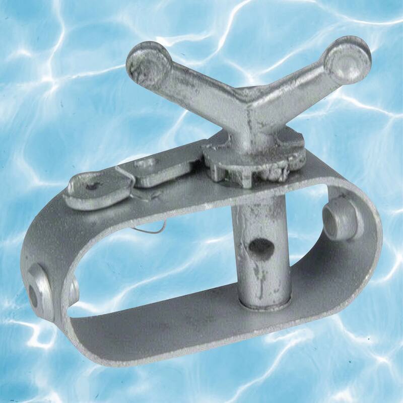 3" Silver Above Ground Swimming Pool Winter Cover Cable Winch