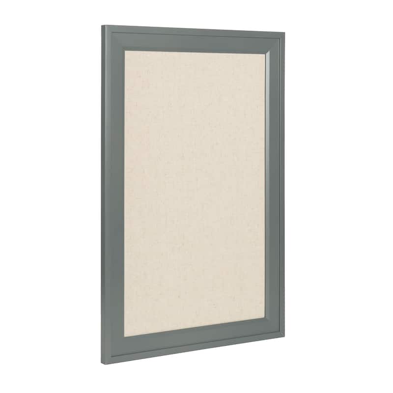 Bosc Linen Fabric Framed Pinboard