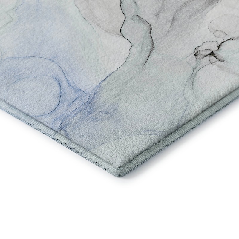 Premium Washable Super Soft Modern Watercolor Mayfield Rug