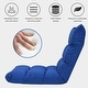 preview thumbnail 27 of 67, Costway Adjustable 14-Position Floor Chair Folding Lazy Gaming Sofa