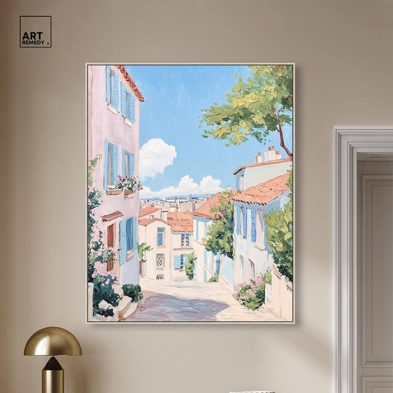 Cobblestone Dreams Canvas by Art Remedy