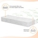 preview thumbnail 4 of 2, Dream On Me Aster 3 Inch Fiber Portable Mini Crib Mattress