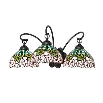 Meyda Tiffany 263239 3 Light 11" Tall Wall Sconce