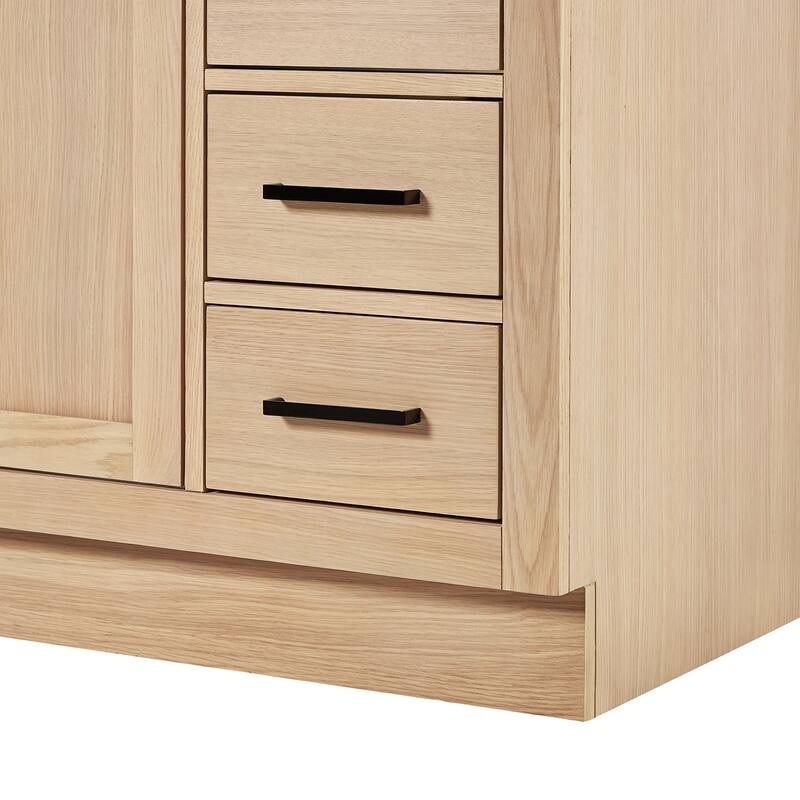 Ariel T042S-BC Hepburn 42" Single Free Standing Vanity Cabinet Only