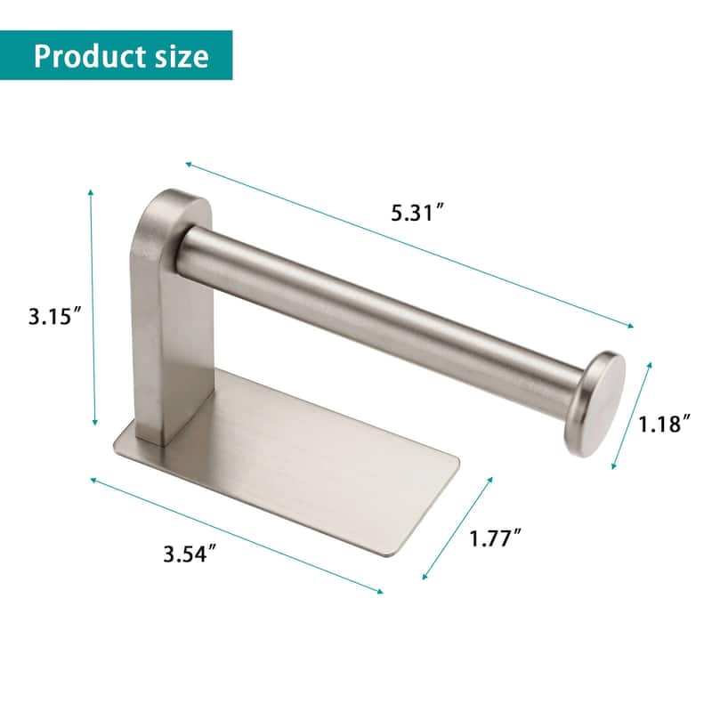 Dornberg Self-Adhesive Wall-Mounted Toilet Paper Holder