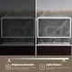 preview thumbnail 36 of 37, Artemis Aluminum Recessed/Surface Mount Bathroom Medicine Cabinet with Mirror and Lights, Dimmable, Anti-Fog, Adjustable Shelf