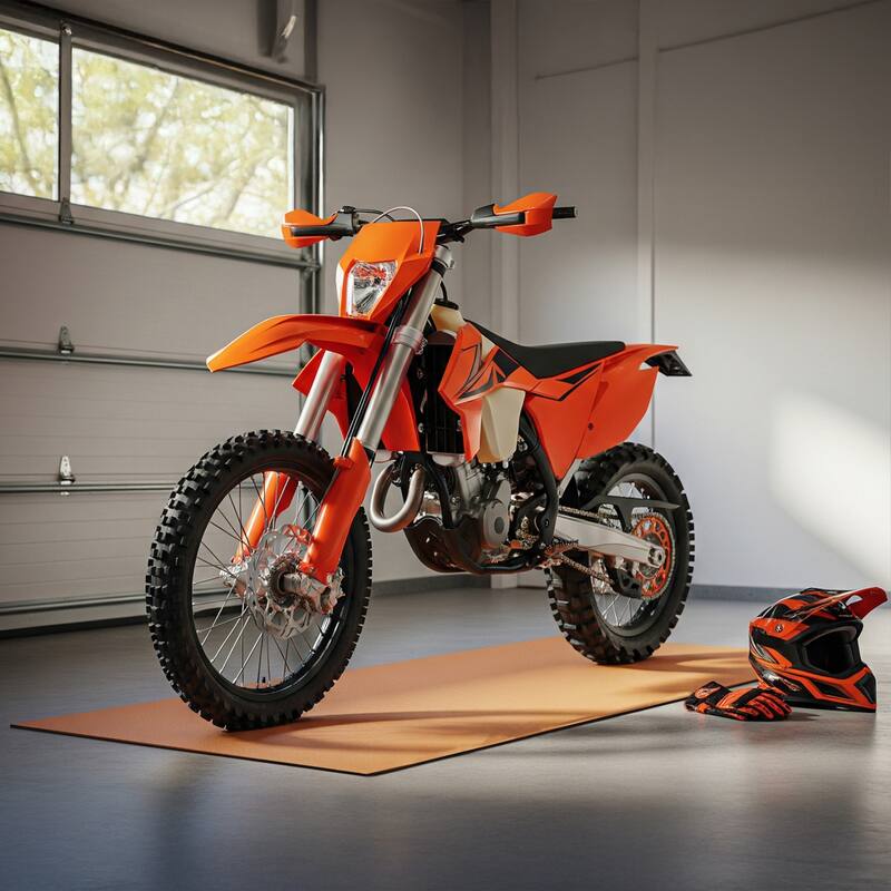 Rubber-Cal "TFS-122 Motorcycle Mat" - 5mm