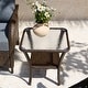 preview thumbnail 22 of 24, 5-Piece Outdoor Rattan Seating Set with Swivel Chairs & Coffee Table