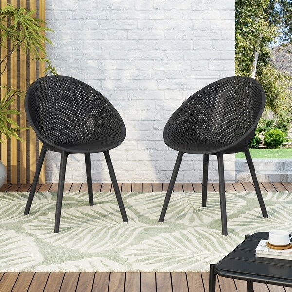 resin plastic outdoor dining chair
