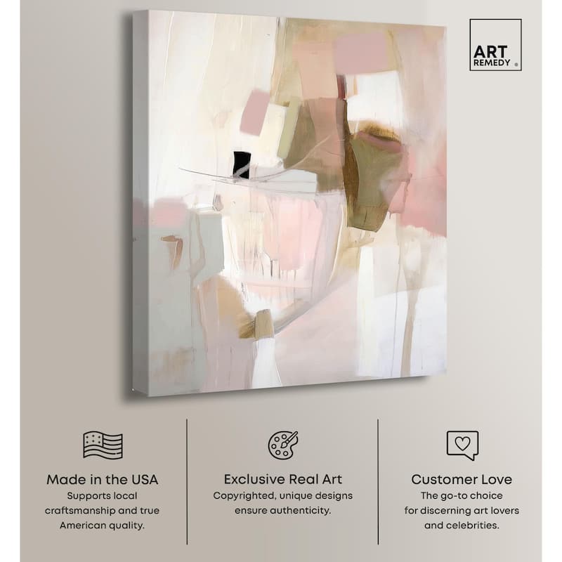 Pigment Flow I Canvas by Art Remedy, Gallery Wrapped