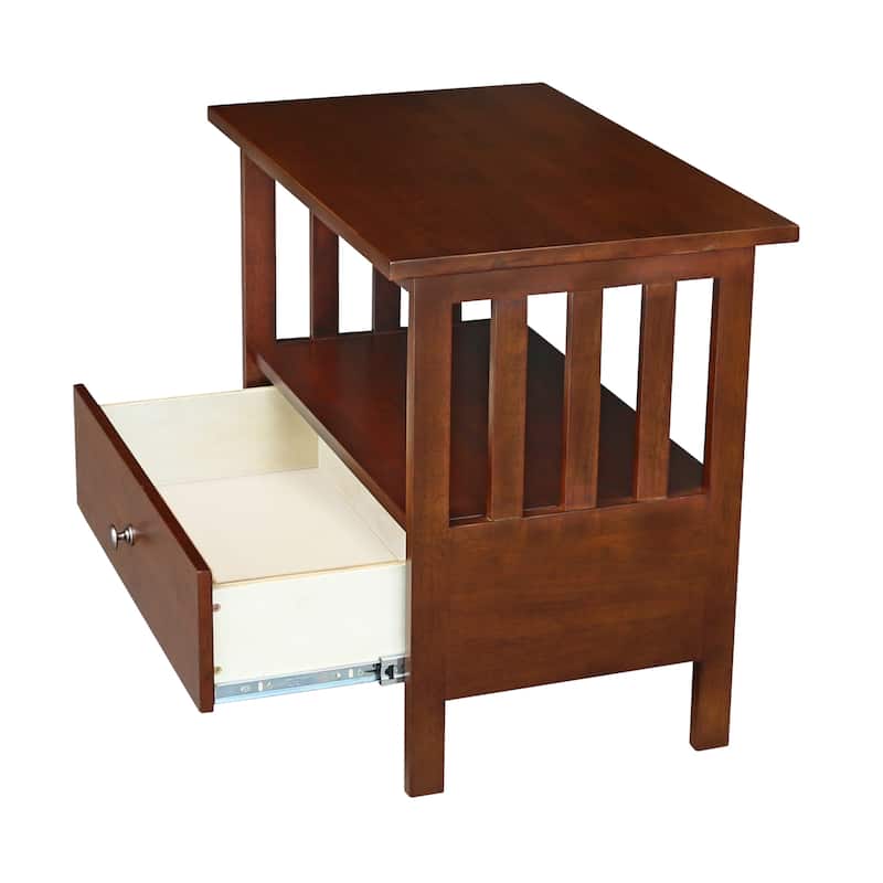 International Concepts Mission Entertainment/TV Stand - 28" - n/a