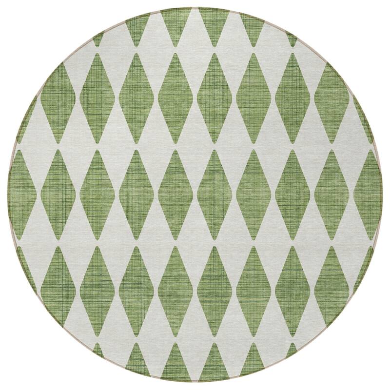 HomeRoots Geometric Transitional Rectangle Outdoor Rug