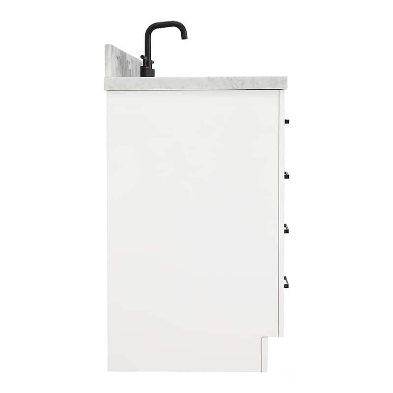 Ariel T049SCWOVO Hepburn 49" Free Standing Single Basin Vanity Set