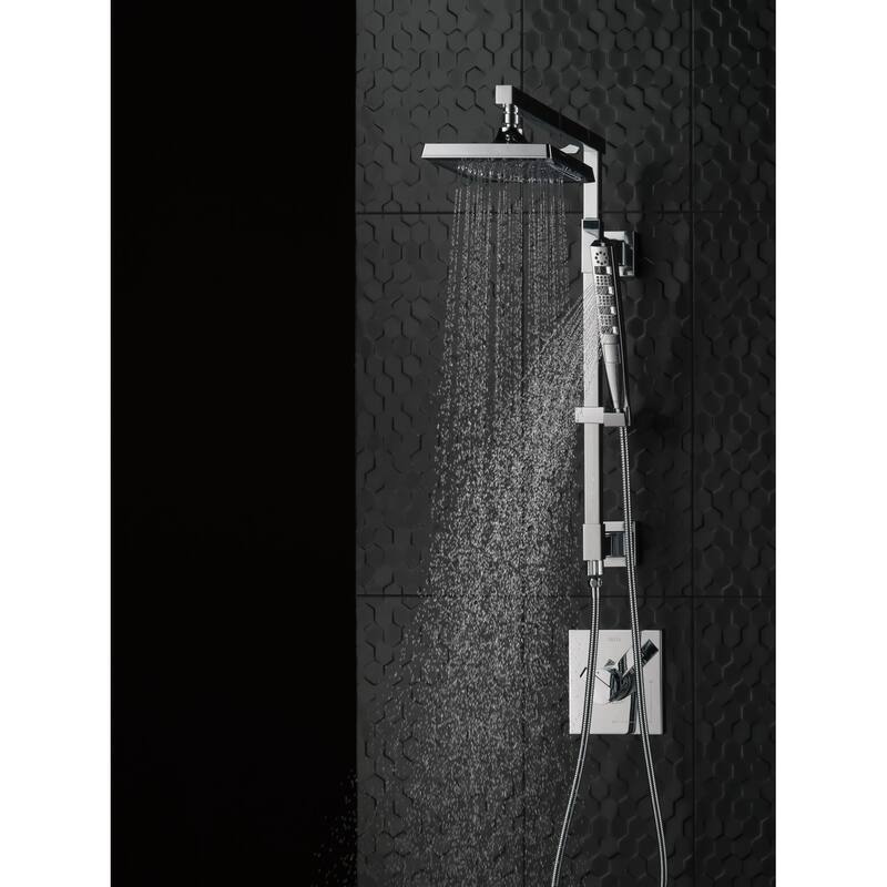 Delta Emerge 18" Angular Shower Column with Hose and Integrated