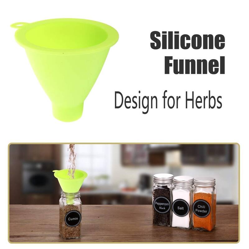 Spice Rack Organizer with 36 Empty Square Spice Jars, 396 Spice Labels with Chalk Marker and Funnel Complete Set