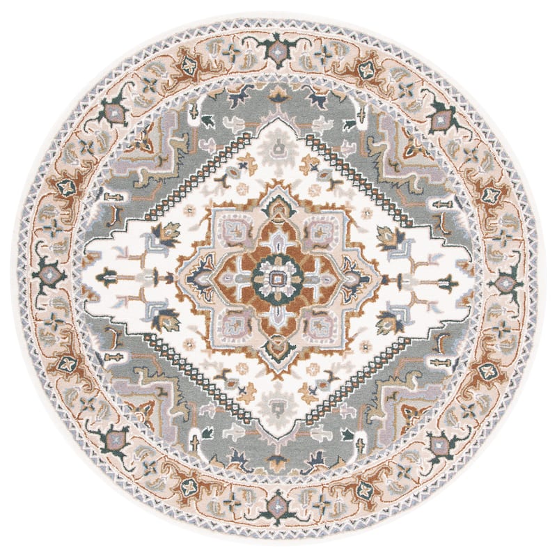 SAFAVIEH Handmade Heritage Carrol Traditional Oriental Wool Rug