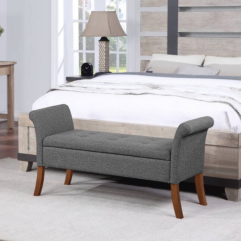 Convenience Concepts Designs4Comfort Garbo Entryway Storage Bench