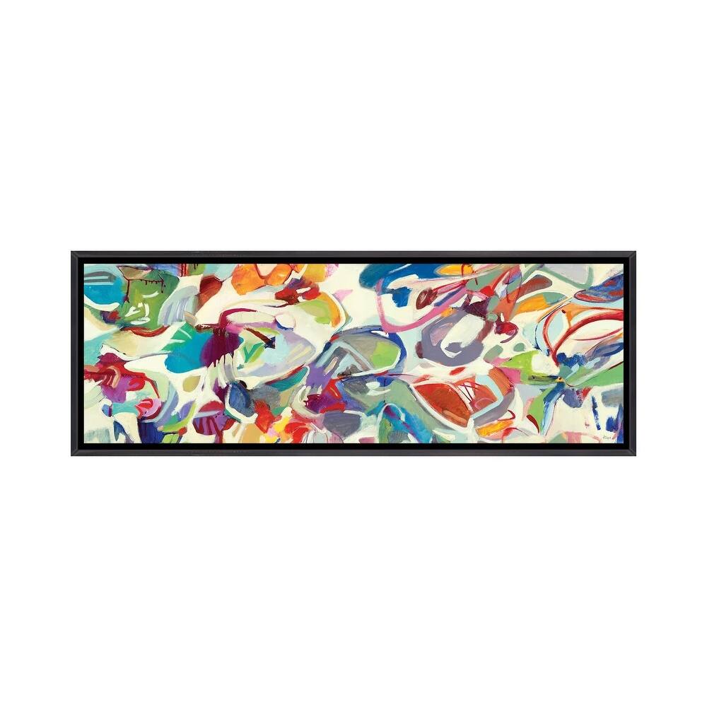 iCanvas "Boldly On" by Lisa Ridgers Framed