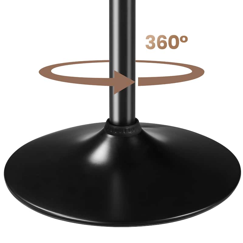 Yaheetech Adjustable Round Pub Table Bar Table