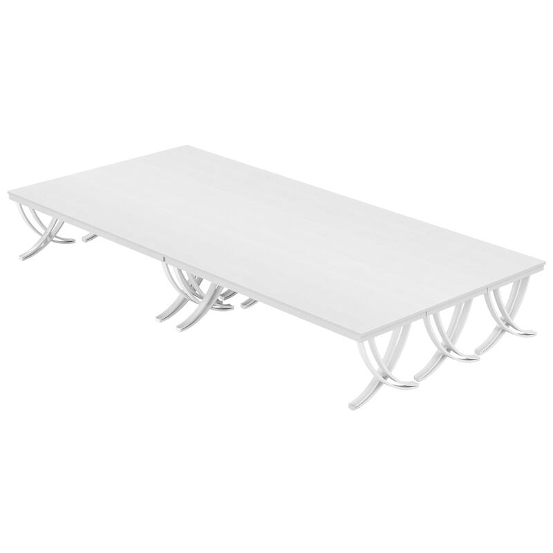 6.5FT Conference Meeting Seminar Business Table Set for 16-20 Person (Set of 6)