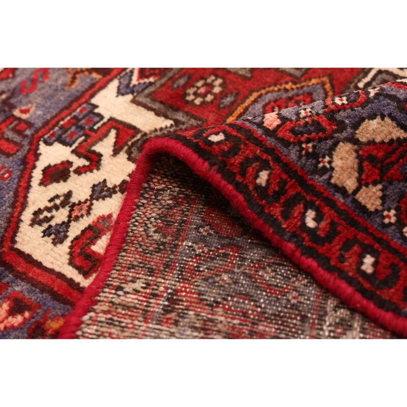 ECARPETGALLERY Hand-knotted Anadol Red Wool Rug - 3'3 x 6'4