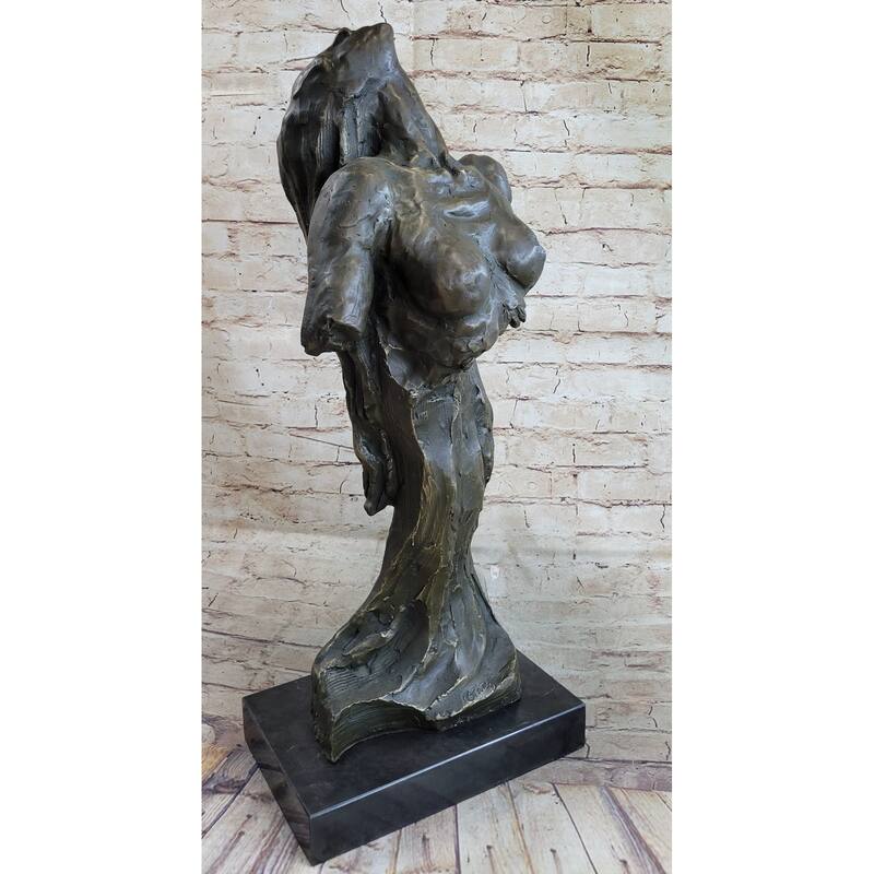 Bronze Statue Figure Abstract Dancer Art Deco Modern Art Bronze Sculpture Deco