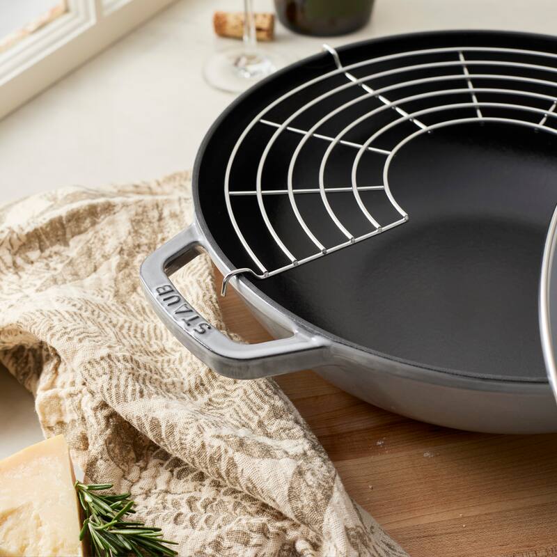 STAUB Cast Iron 4.5-qt Perfect Pan