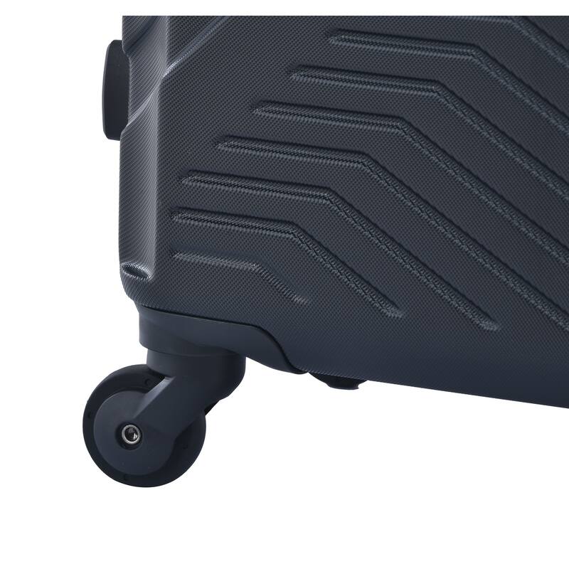 High Quality 3 Piece Hard-Shell Luggage Sets, ABS Lightweight Suitcase with Telescoping Handles and Spinner Wheels & TSA Lock