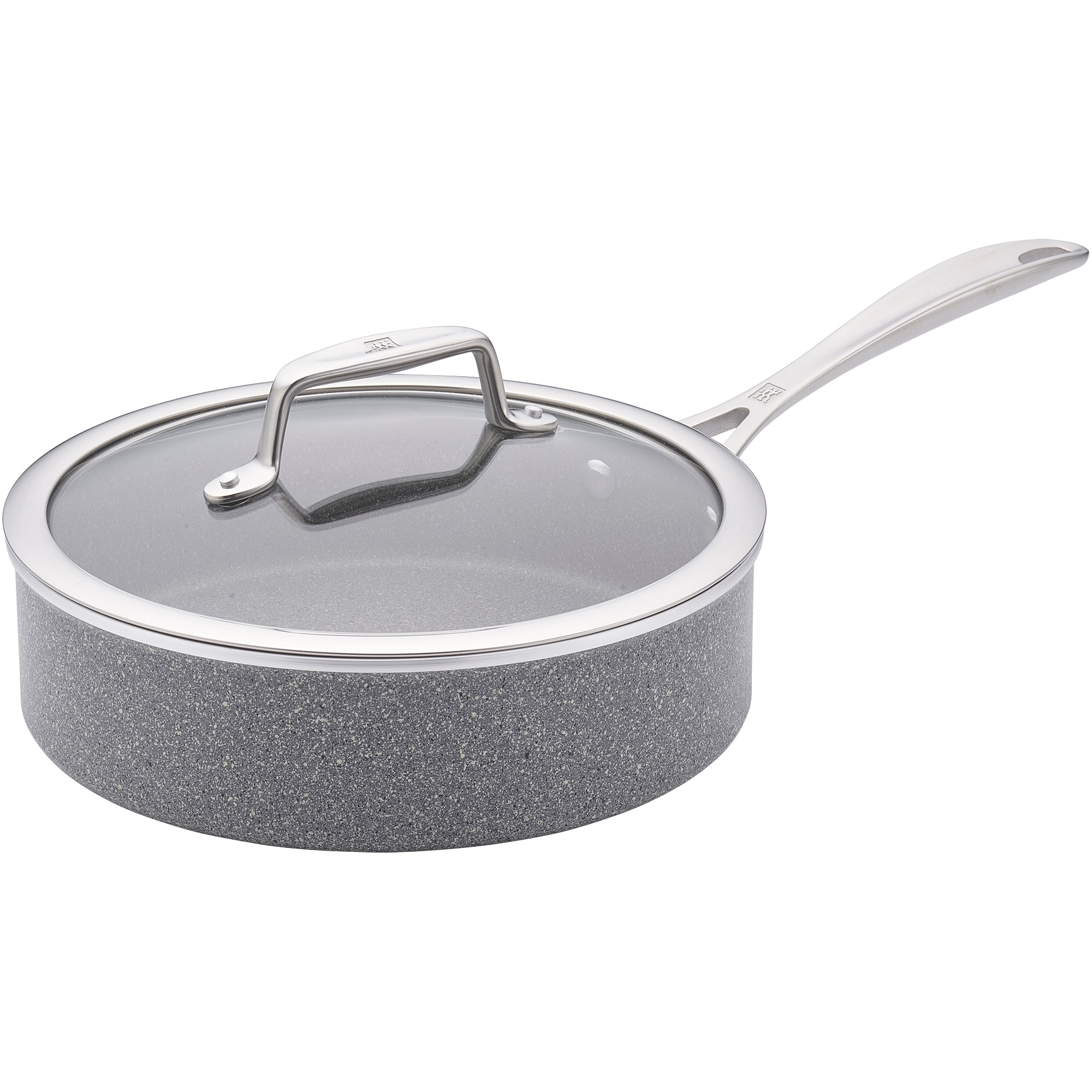 Gray 3-Quart Aluminum Sauce Pan with Lid