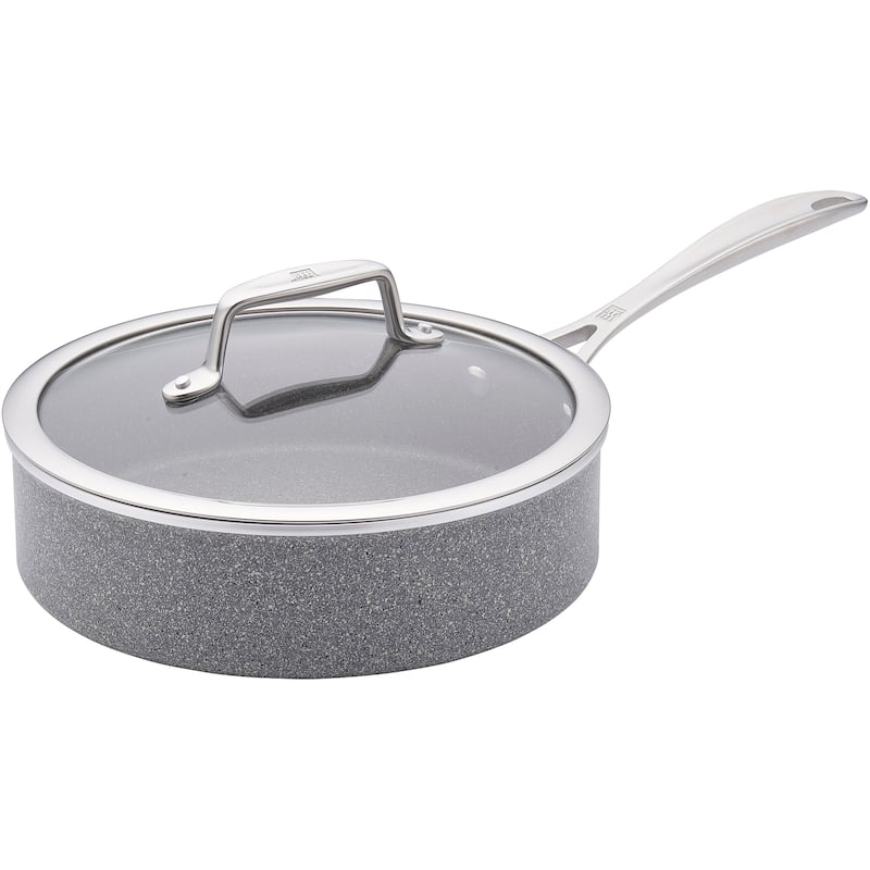 ZWILLING Vitale 3-qt Aluminum Nonstick Saute Pan with Lid - Gray - Gray - 3-qt