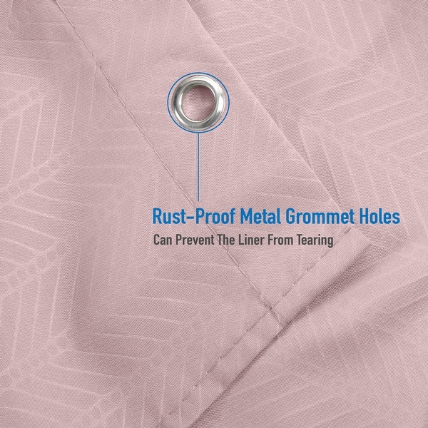 Elle Decor Shower Curtain Liner - Thumbnail 3