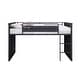 preview thumbnail 6 of 4, Gunmetal Twin Size Metal Loft Bed with Slide for Kids