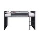 preview thumbnail 6 of 10, Twin Size Metal Loft Bed with Slide for Kids, Boys and Girls, Bedroom