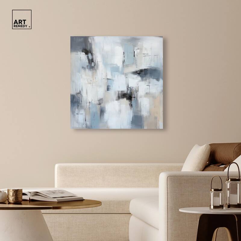 Blue Yonder Canvas by Art Remedy, Gallery Wrapped
