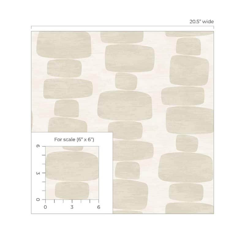 Stacy Garcia Home Stripe Block Geometric Peel and Stick Wallpaper