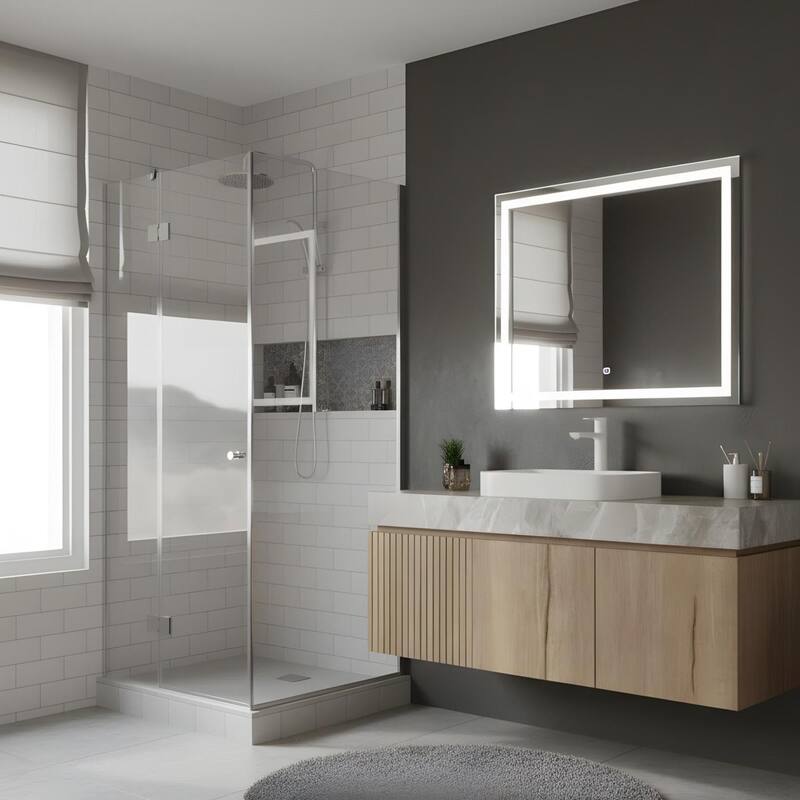 Floating Bathroom Vanity with 1 Pre-drilled Faucet Holes